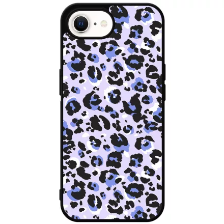 Purple Leopard Wild Beauty Csajos Allat mintas iPhone 16e tok