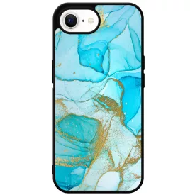 Ocean Blue Gold marvanyos marvany mintas iPhone 16e tok