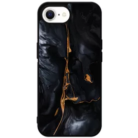 Black Gold marvanyos marvany mintas hatás iPhone 16e tok