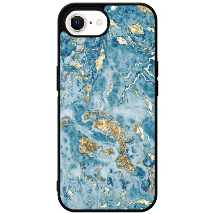 Blue Gold marvanyos marvany mintas iPhone 16e tok