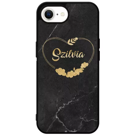 marble marvany mintas Heart szivecskes iPhone 17e tok