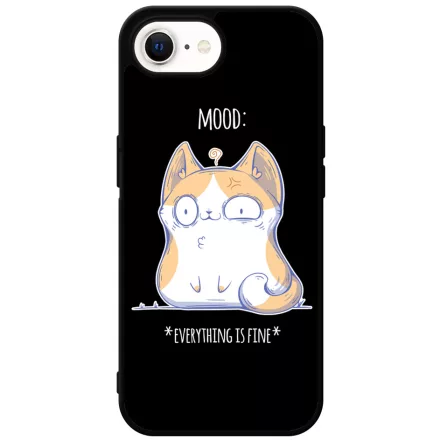Cat Mood cicas macskas this is fine iPhone 16e tok