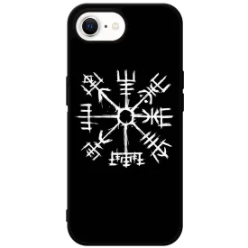 Black Vegvisir - Vikings iPhone 16e tok