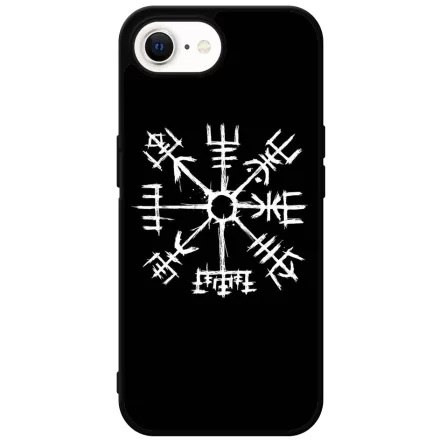 Black Vegvisir - Vikings iPhone 16e Magsafe tok