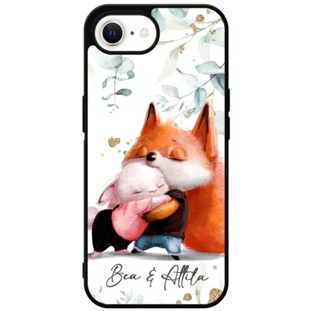 Kerd a neveddel - Nyuszi es Roka - osz iPhone 16e tok