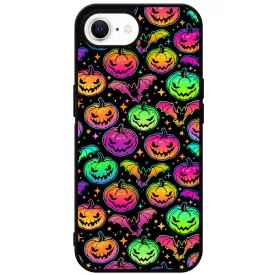 Pumpkin and Bats - Halloween iPhone 16e tok