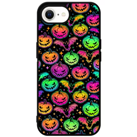 Pumpkin and Bats - Halloween iPhone 16e Magsafe tok