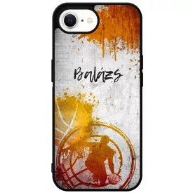 Kerd a Neveddel Grunge Kosarlabda iPhone 16e tok