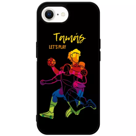 Kerd a Neveddel FOR HIM kezilabda mintas iPhone 16e tok