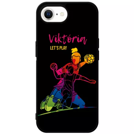 Kerd a Neveddel FOR HER kezilabda mintas iPhone 17e tok