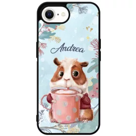 Kakaós hörcsög - Téli mintás iPhone 16e tok