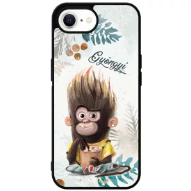 Kávés Maki - Téli mintás iPhone 17e tok