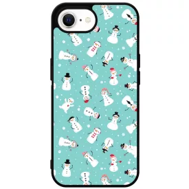 Cuki hóember mintás - Téli mintás iPhone 16e tok