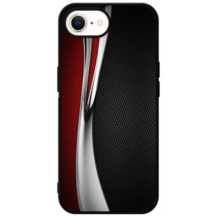 Silver Wave karbon mintás iPhone 17e tok