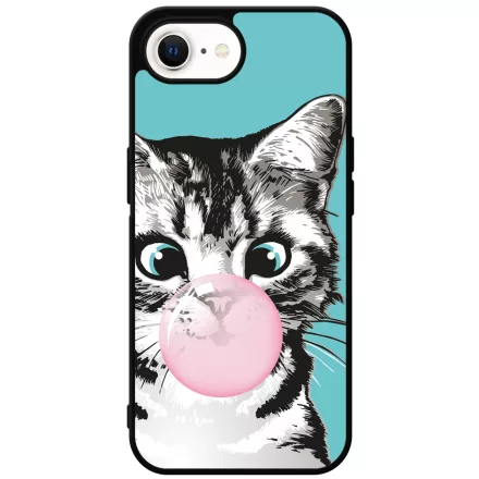 Bubble Cat - cica mintás iPhone 16e tok