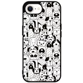 Aranyos kutya mintás iPhone 16e tok