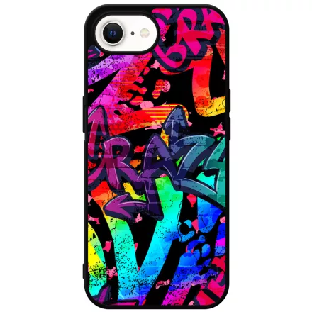 Intense Crazy Graffiti iPhone 16e tok