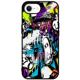 Urban street art Graffiti iPhone 16e tok