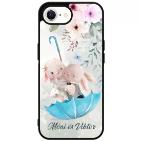 Neves cukisagok kollekcio Esernyos nyuszi szerelem iPhone 16e tok