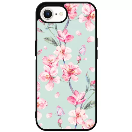 Vintage akvarell viragos iPhone 16e tok