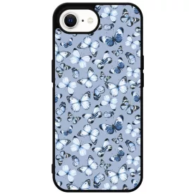 Szepseges kek pillangok iPhone 16e tok