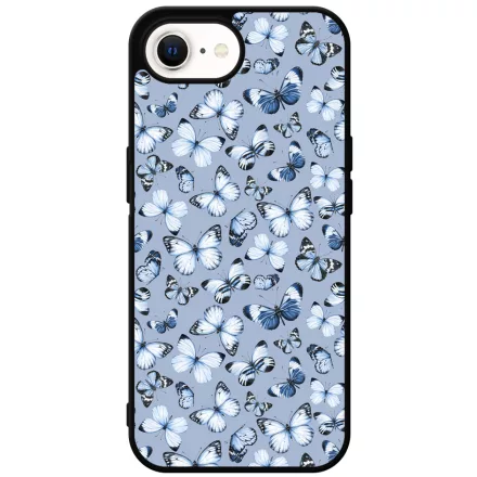 Szepseges kek pillangok iPhone 16e tok