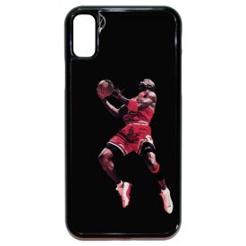 Michael Jordan kosaras kosárlabdás nba iPhone X fekete tok