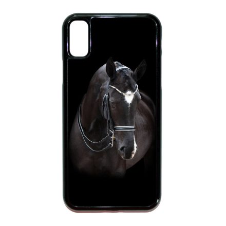 barna lovas ló iPhone X fekete tok