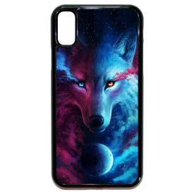 farkas wolf galaxis galaxy iPhone X fekete tok