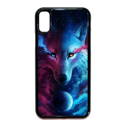 farkas wolf galaxis galaxy iPhone X fekete tok