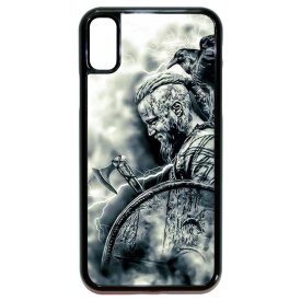 vikings ragnar lothbrok iPhone X fekete tok