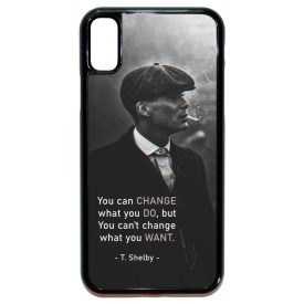 Tommy Shelby Change idezet peaky blinders iPhone X/Xs tok