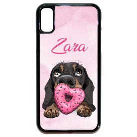 A legcukibb kutya mintás iPhone X/Xs tok