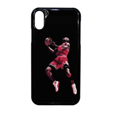 Michael Jordan kosaras kosárlabdás nba iPhone Xr fekete tok
