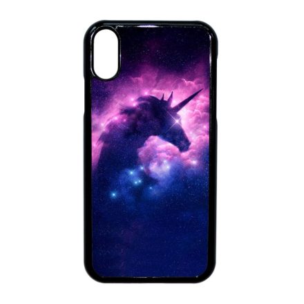 unicorn unikornis fantasy csajos iPhone Xr fekete tok