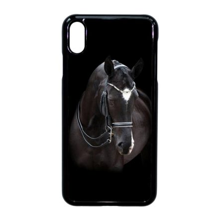 barna lovas ló iPhone Xs Max fekete tok