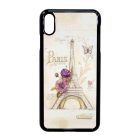 vintage párizs párizsi eiffel torony tornyos iPhone Xs Max fehér tok