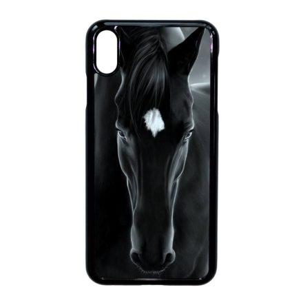 lovas fekete ló iPhone Xs Max fekete tok