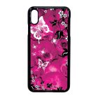 pillangó pillangós lepke lepkés iPhone Xs Max fekete tok