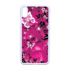 pillangó pillangós lepke lepkés iPhone Xs Max fekete tok