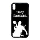 kézilabda kézilabdás kézizz handball iPhone Xs Max fekete tok