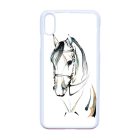 lovas iPhone Xs Max fehér tok