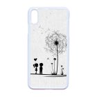 szerelem szerelmes pitypang iPhone Xs Max fehér tok