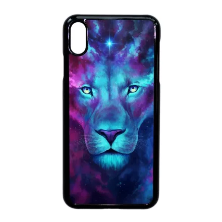 oroszlán galaxis az úr galaxy iPhone Xs Max fekete tok