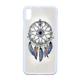 dreamcatcher vintage rajzolt álomfogó iPhone Xs Max fehér tok