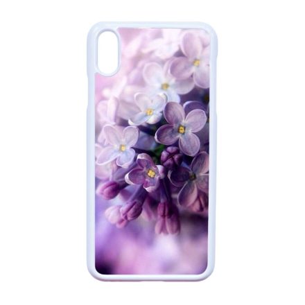 orgona tavaszi orgonás virágos iPhone Xs Max fehér tok