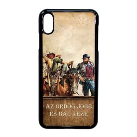bud spencer és terence hill az ördög jobb és bal keze iPhone Xs Max fekete tok