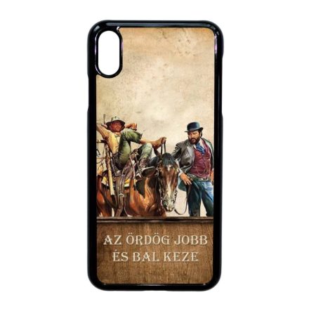 bud spencer és terence hill az ördög jobb és bal keze iPhone Xs Max fekete tok