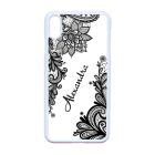 kérd a neveddel csipkés csajos iPhone Xs Max fekete tok