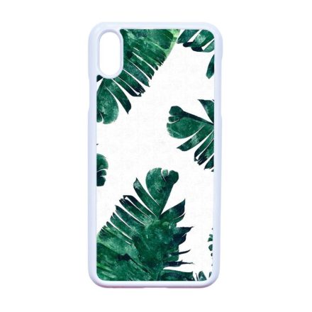 Pálmafa nyár iPhone Xs Max fehér tok